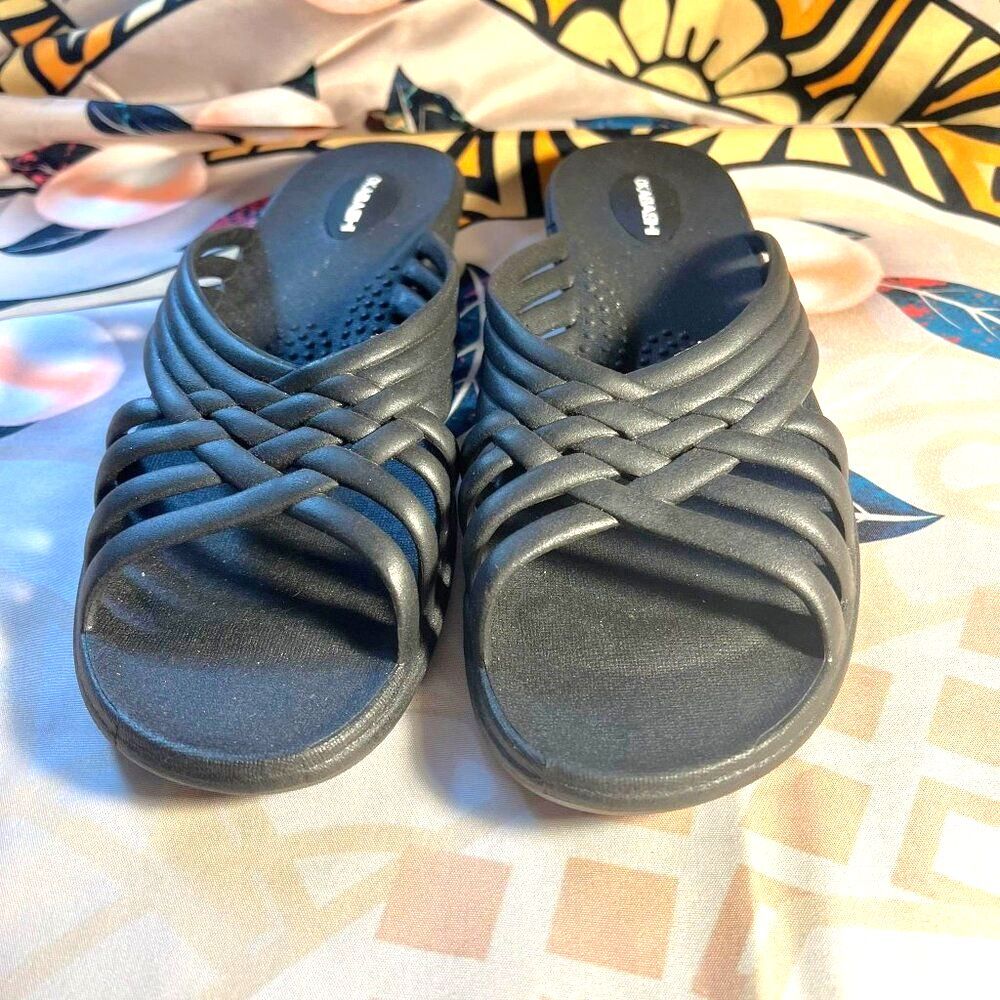 Okabashi Venice Black Women's Sandals - Size M(6.5-7.5)-NWOT